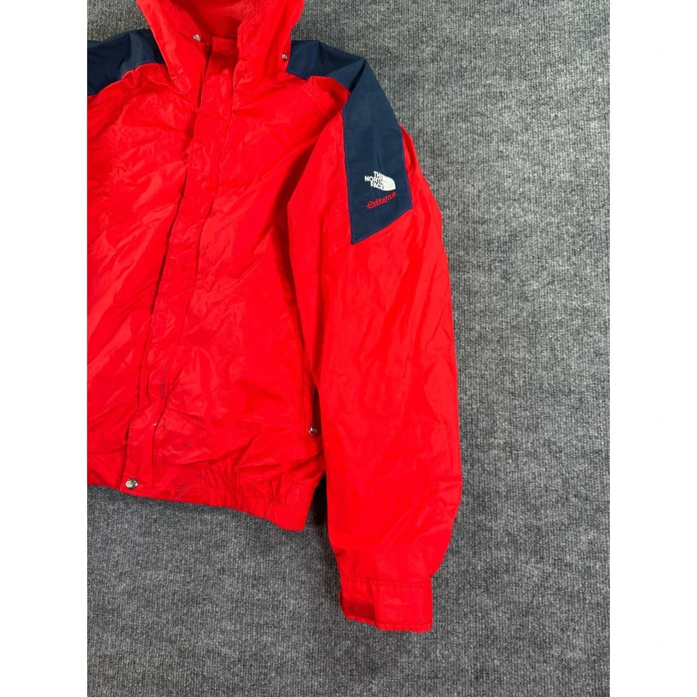 Vintage The North Face Extreme Windbreaker Mens XL Red Navy Blue Colorblock‎ USA